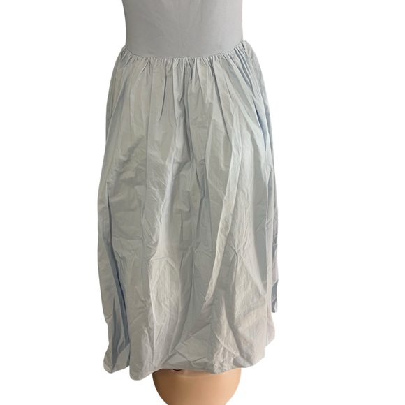 Sophie Rue Light Blue Square Neck A-line Dress - Picture 6 of 9